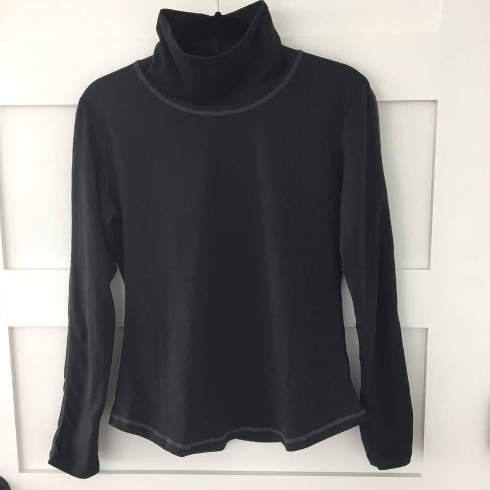 prAna high neck yoga top